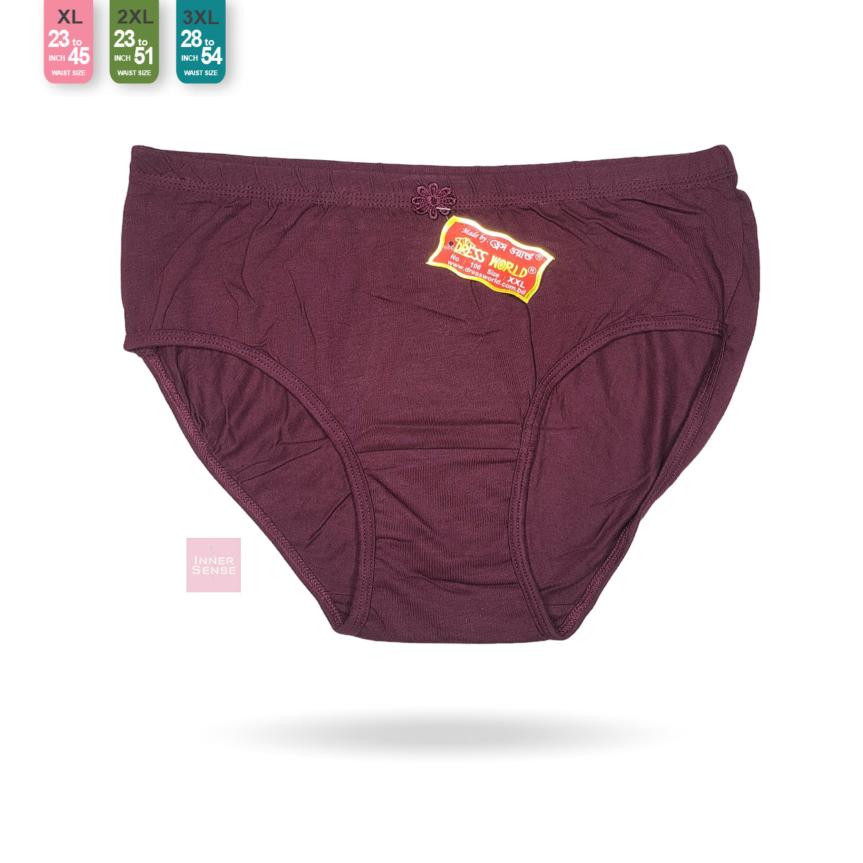 Premium Cotton PANTY | XL,2XL,3XL | KP24061201