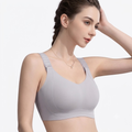 LAKIA Adjustable Rabbit Ear Bra (Premium Lift Edition) | Cup D E | Seamless | Side Breast Gathering | Large Bust Support | Breathable Comfort | CB260629A177