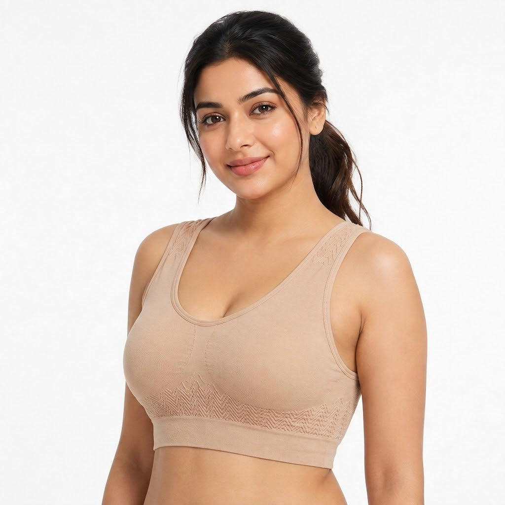 RUVA Air Bra China Imported Tank TOP Half Samij NON-Padded | China Imported | CT250809782