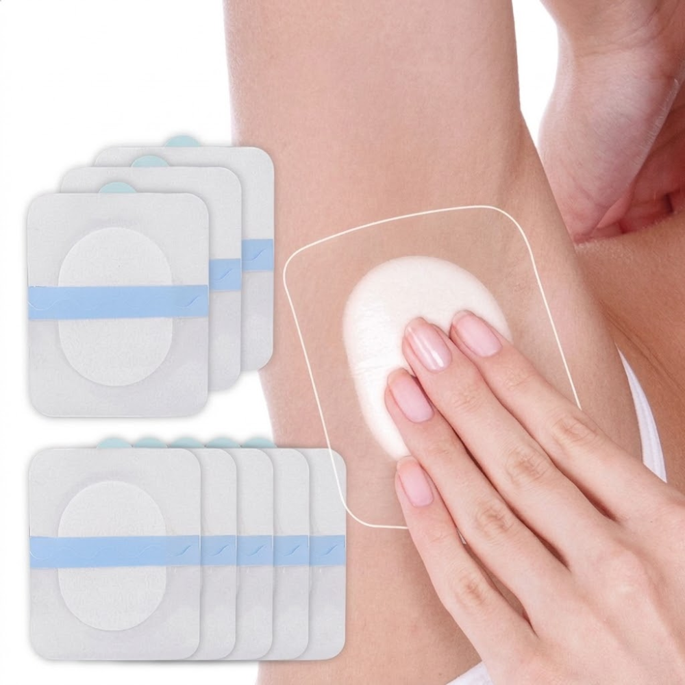 Summer Underarm Sweat Absorbent Patch (Ultra-Thin Edition) | 10 Pcs | Disposable | Invisible Protection | Breathable Comfort | ISMT260704A189