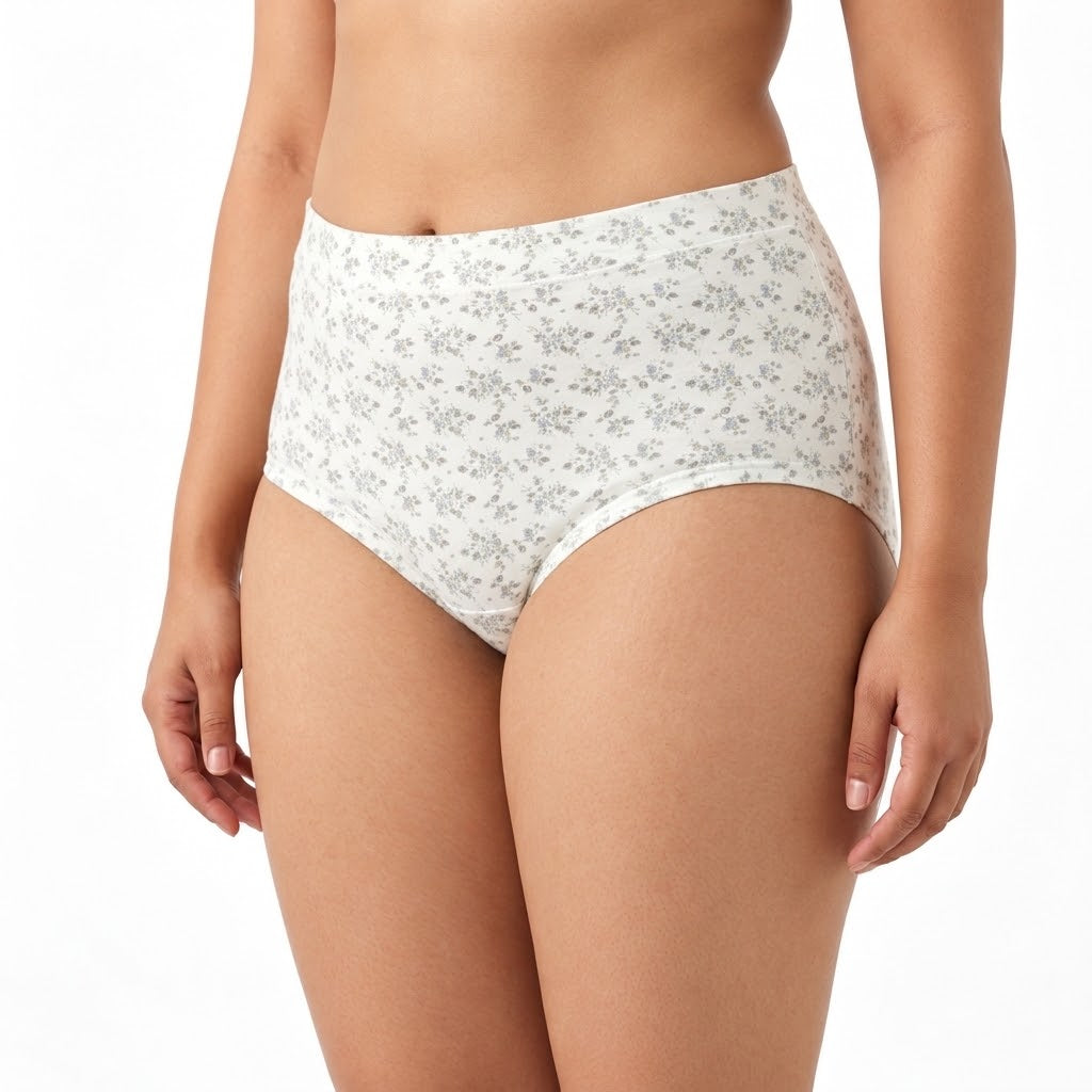 China Large Comfort Panty (6XL) High HIP | Recommended Waist 38–60 Inch | Soft Stretch Fit | Comfort Wear | ISCP2610120352