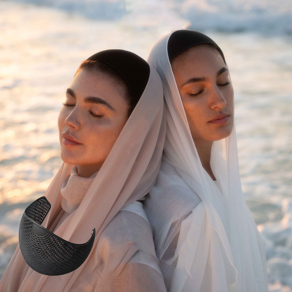 ISB Hijab Scarf Crown Base Cap Headband (Scarf Hair Fixer)Secure Hijab Fit | Comfortable Headwear | Daily Use Hairband | ISMT2610031005