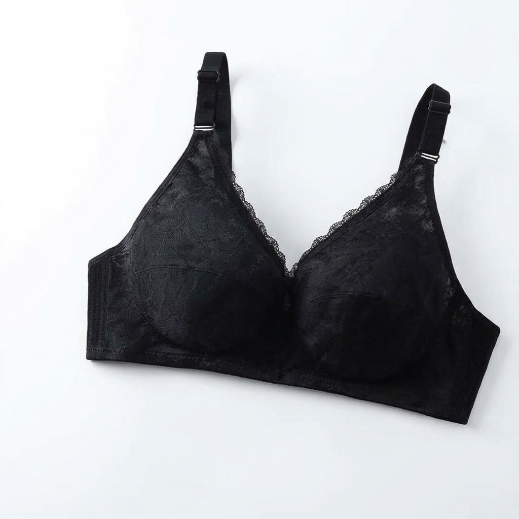 MIRA Large Size Wireless Ultra-Thin Transparent Bra | D Cup | Minimizer Appearance | Adjustable Lightweight Bra for Large Bust | CB260929A399