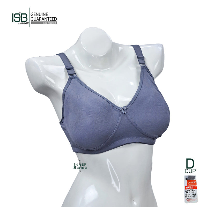 Guddi AVANTIKA BRA Daily Use | D Cup | 3 Hook | | Indian Imported | ISB Approved Genuine Guaranteed | IB251510823