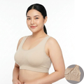 PAVI Skin Color Seamless Soft Comfortable Breathable Single-Layer Tank Top Bra Vest | CT251025824