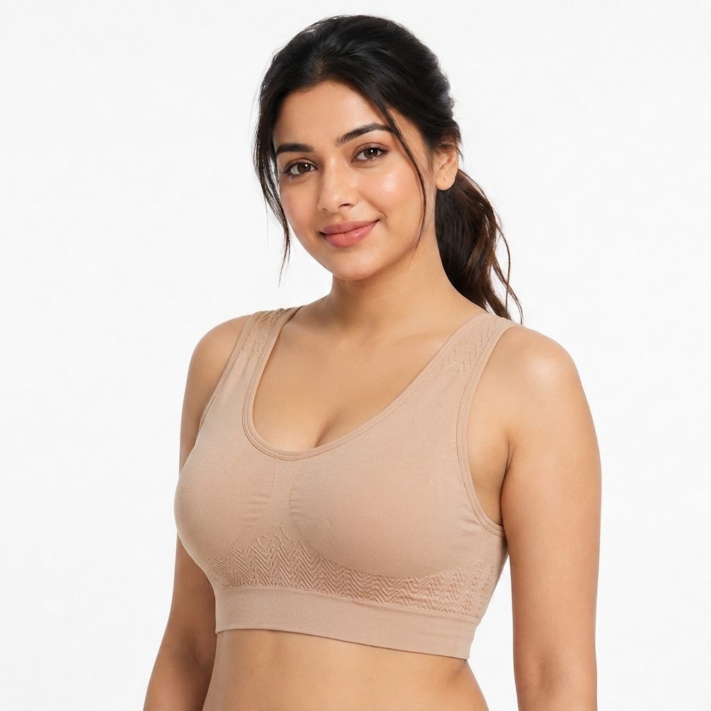 RUVA Air Bra China Imported Tank TOP Half Samij NON-Padded | China Imported | CT250809782