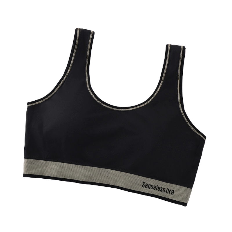 QYNO New Large Size Seamless Full Cup Bra (Vest Style) Comfortable . | High Elasticity | Push-Up | No Steel Ring | All-in-One Support | CT260124945