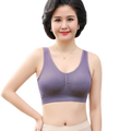 LOXA Vest-style Non-steel Ring Bra Jacquard Gathering Sports plus size Bra Light PushUP China Imported | CT250731785 | Limited Stock |