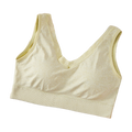 MOVA Seamless Fixed Cup Wide Shoulder Sports Underwear Women's Seamless Comfortable Gather Lace Wrap Bra Women Without Steel Rings Tank | CT250813788  | Limited Stock |