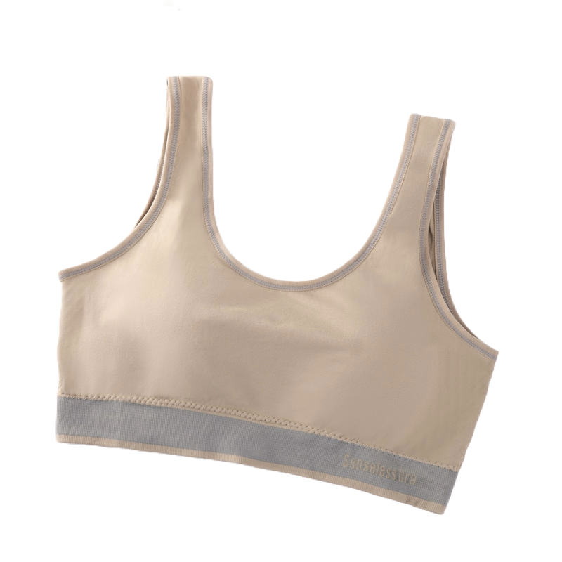 QYNO New Large Size Seamless Full Cup Bra (Vest Style) Comfortable . | High Elasticity | Push-Up | No Steel Ring | All-in-One Support | CT260124945