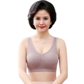 LOXA Vest-style Non-steel Ring Bra Jacquard Gathering Sports plus size Bra Light PushUP China Imported | CT250731785 | Limited Stock |