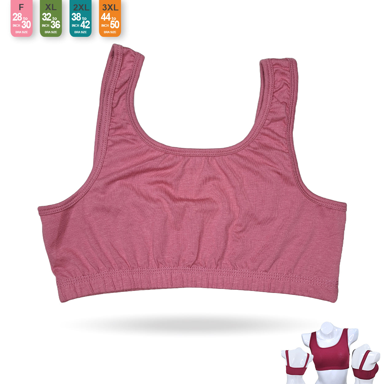 Tank TOP Half Samij DW| F,XL,2XL,3XL | KT20202001
