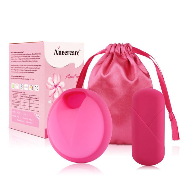 Premium Menstrual Disc Set With Applicator | Medical-Grade Silicone Cup | Storage Box Included | Comfortable Period Care | Swimming Friendly | ISMT260628A175