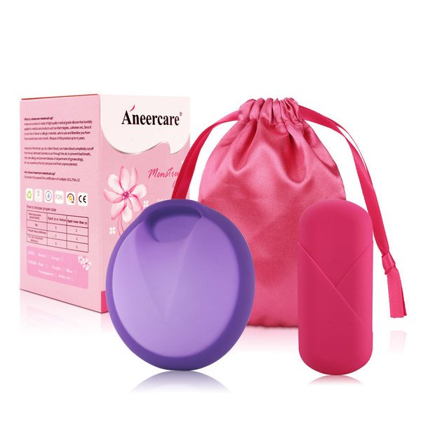 Premium Menstrual Disc Set With Applicator | Medical-Grade Silicone Cup | Storage Box Included | Comfortable Period Care | Swimming Friendly | ISMT260628A175