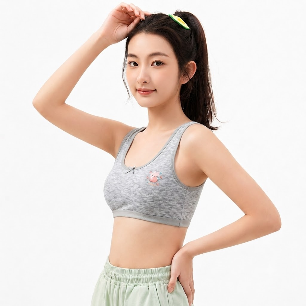 EXIA Breathable Junior Underwear (First Bra Edition) | Tween & Teen Training Bra | Soft Daily Comfort | Lightweight Support | CT2606298969