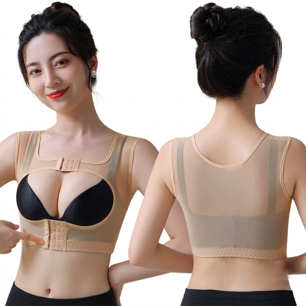 Chest Sculpt Bust Gathering Chest Shaper (Posture Support Edition) | Back Support | Seamless Comfort | ISHR260704A188