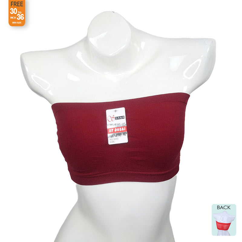 Strapless Seamless Tube Cotton Bra | CB21100301