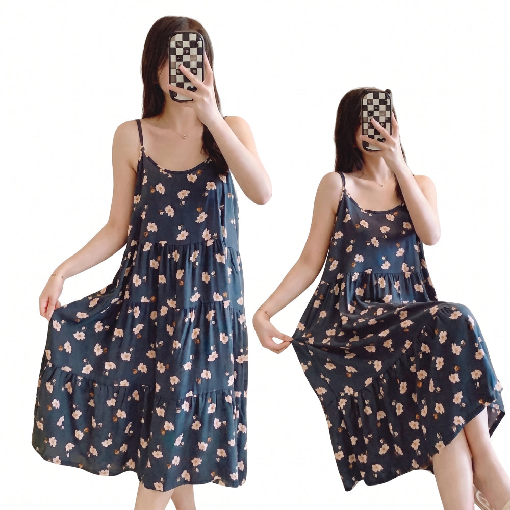 Cotton Sleeveless Princess Dress (Air-Conditioned Comfort Edition) Cute Princess Style | Sleeveless Design | Soft Comfort | CLS260607A144