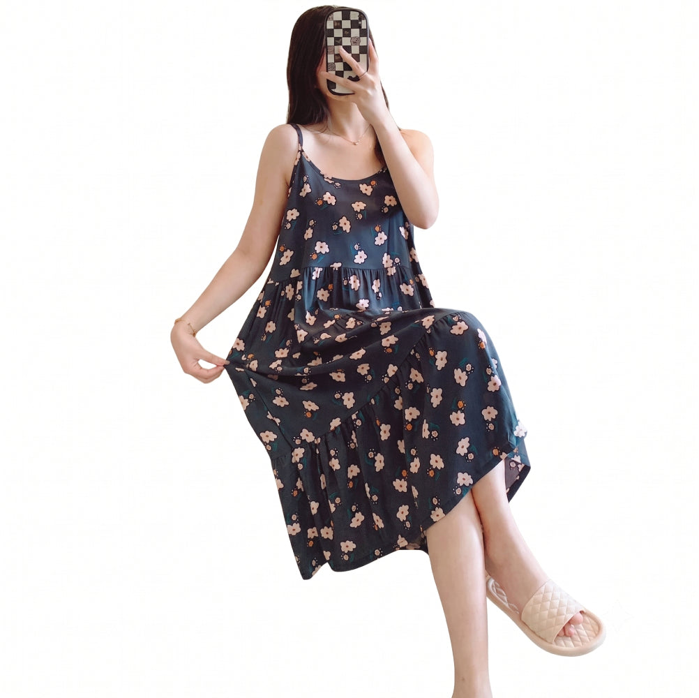 Cotton Sleeveless Princess Dress (Air-Conditioned Comfort Edition) Cute Princess Style | Sleeveless Design | Soft Comfort | CLS260607A144
