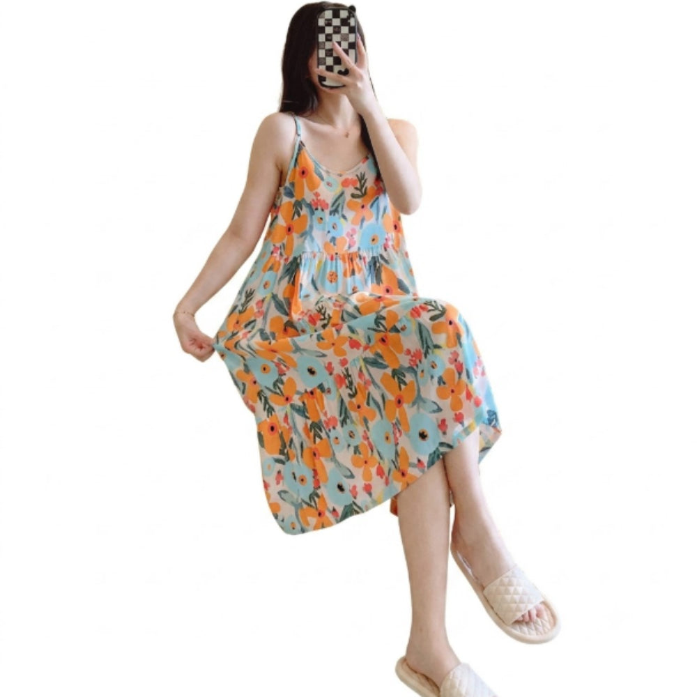 Cotton Sleeveless Princess Dress (Air-Conditioned Comfort Edition) Cute Princess Style | Sleeveless Design | Soft Comfort | CLS260607A144