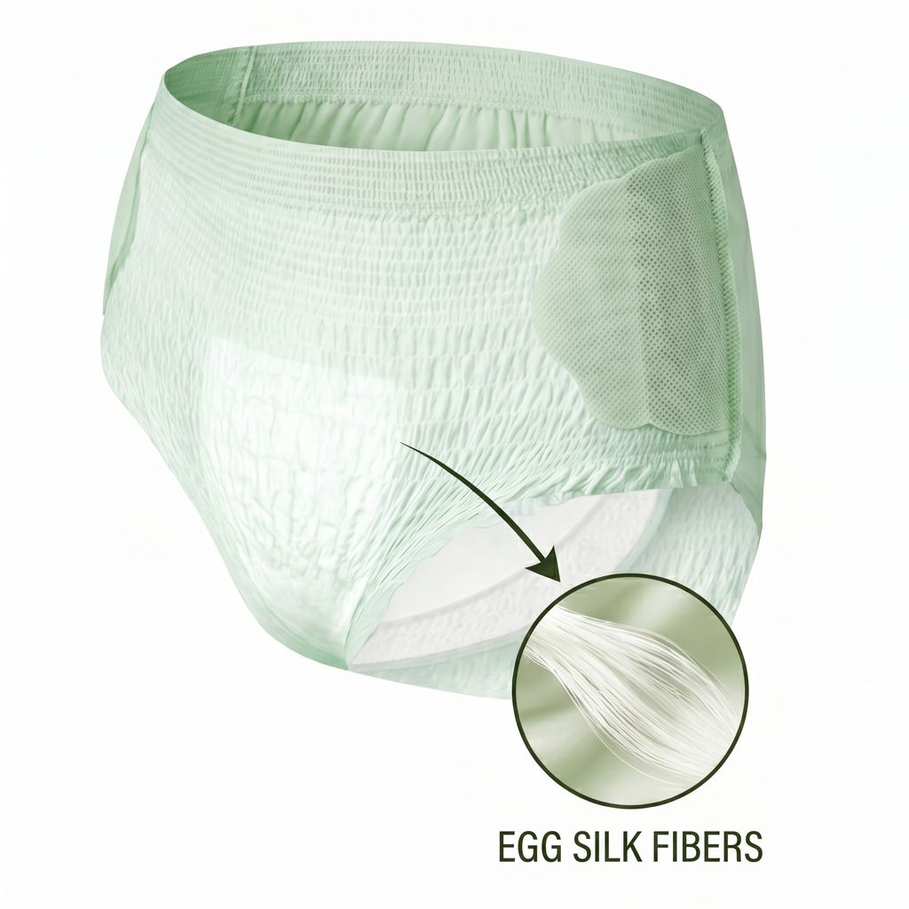 ISB Sanitary Napkin Pants – SereneX PRO SERIES with UltraFit Extended Waist Seal EGG SILK SOFTNESS | Disposable Menstrual Pants | Advanced Night Shield Leak Protection | Extra High Absorbency 200ml+ | 5 PCS SET | Period | ISNP260617A149