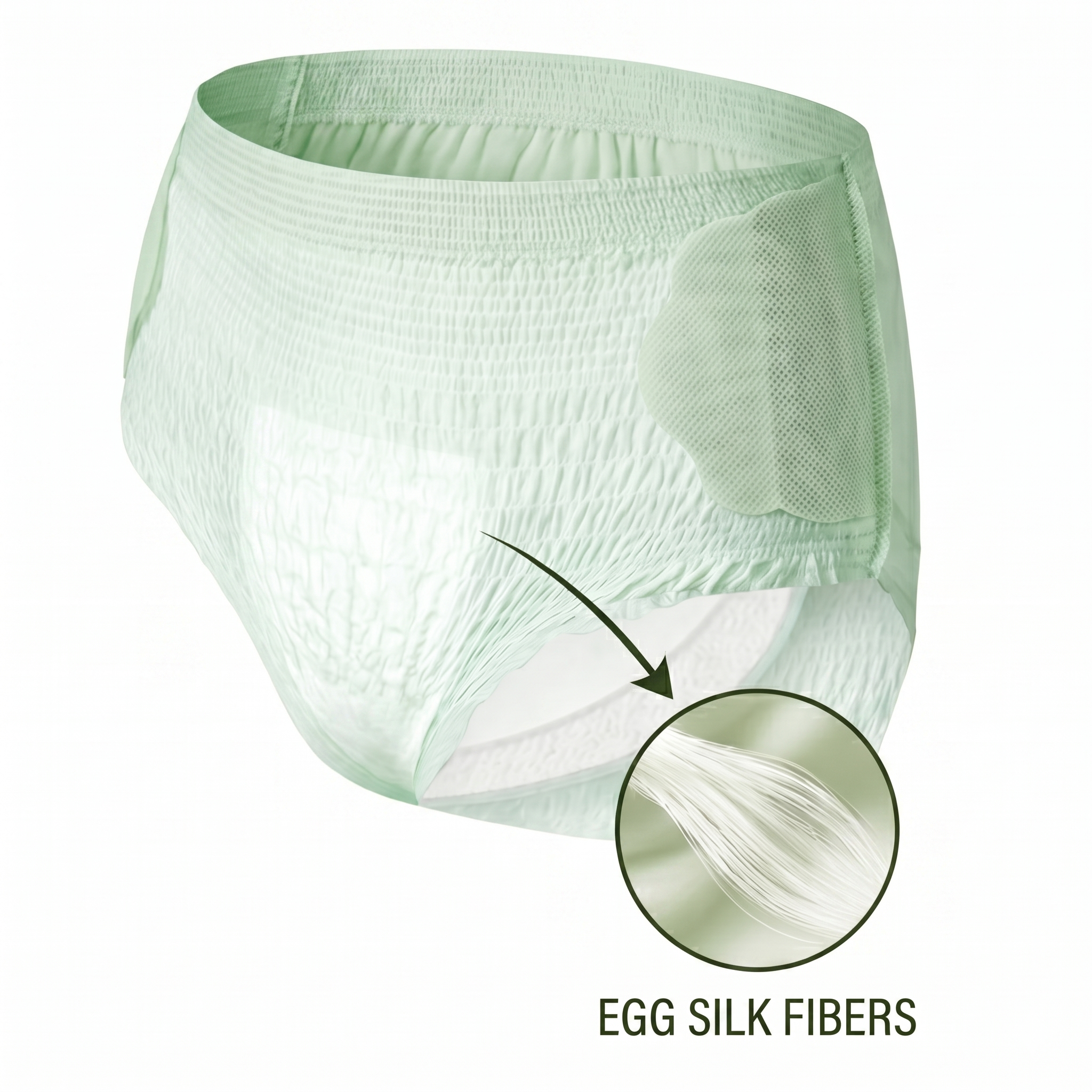 ISB Sanitary Napkin Pants – SereneX PRO SERIES with UltraFit Extended Waist Seal EGG SILK SOFTNESS | Disposable Menstrual Pants | Advanced Night Shield Leak Protection | Extra High Absorbency 200ml+ | 5 PCS SET | Period | ISNP260617A149