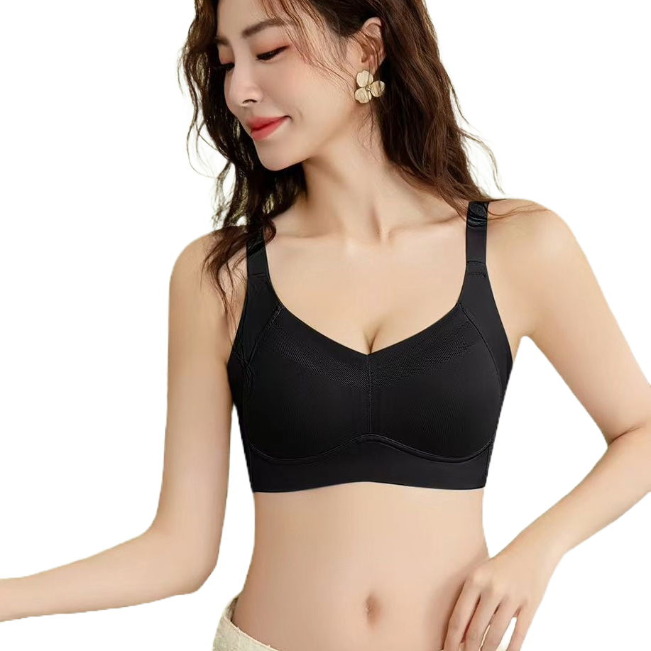 XYLO Breathable Cotton Seamless Tube Top Sports Bra Skin-Friendly | Thin Glossy | Full Coverage | No Steel Ring | Daily Use Comfort | CB260116926
