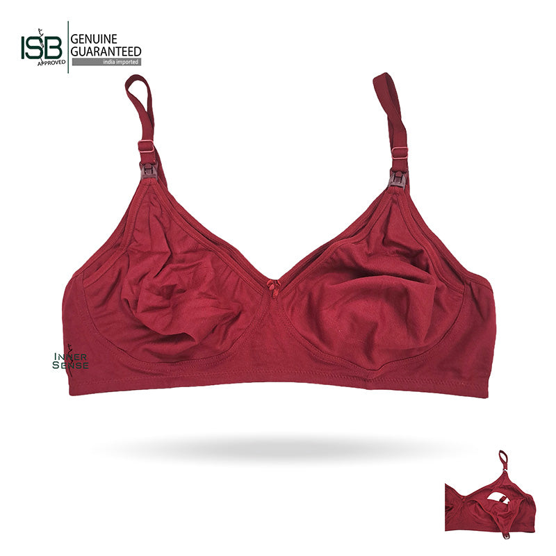 Guddi Mother BRA Premium Knit Cotton Maternity Nursing Bra Feeding Bra | Indian Imported | ISB Approved Genuine Guaranteed | IB250822439