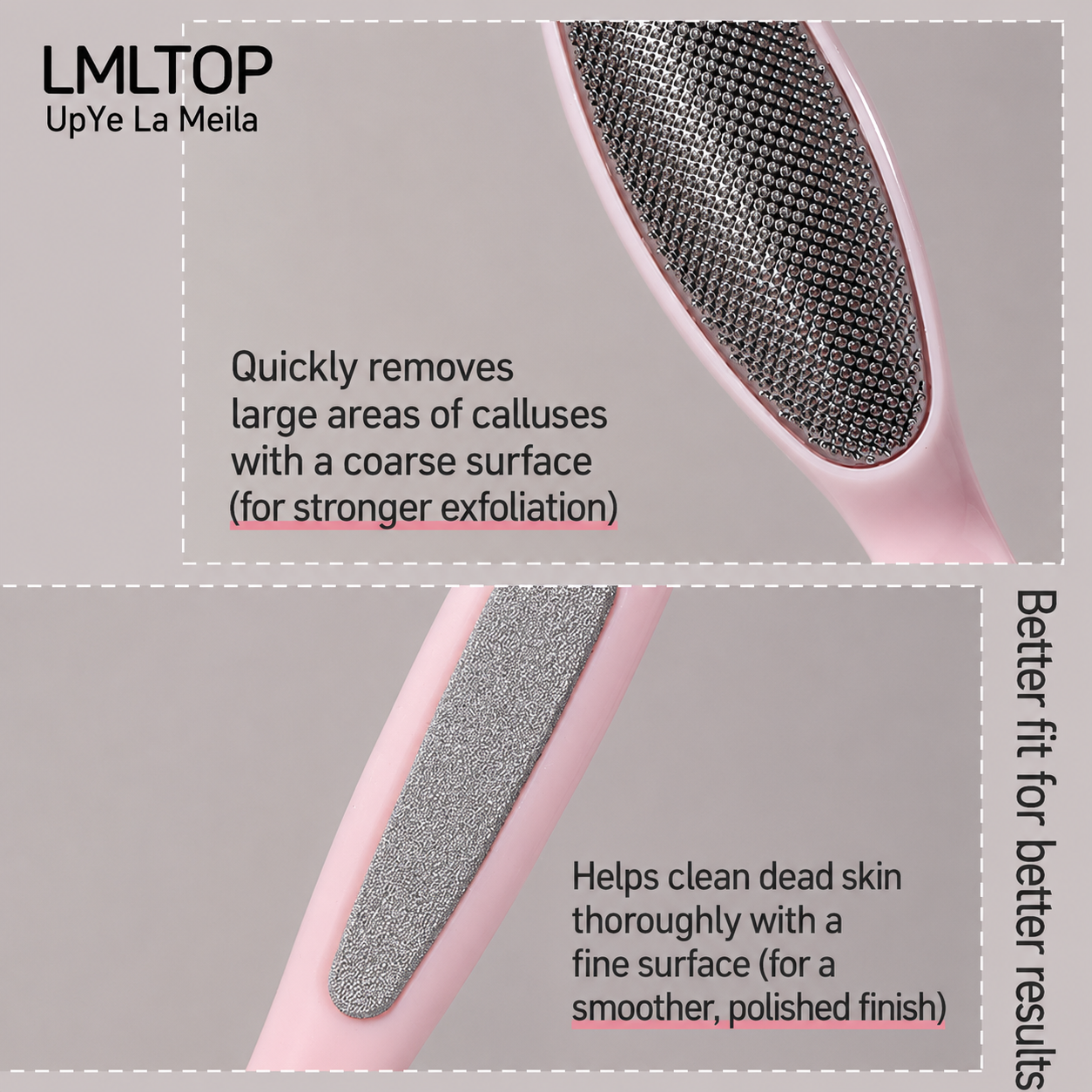 Ramila Multi-Effect Foot File | Foot Grinder | Foot Brush | Dead Skin Remover | Foot Massager | ISMT260722A213