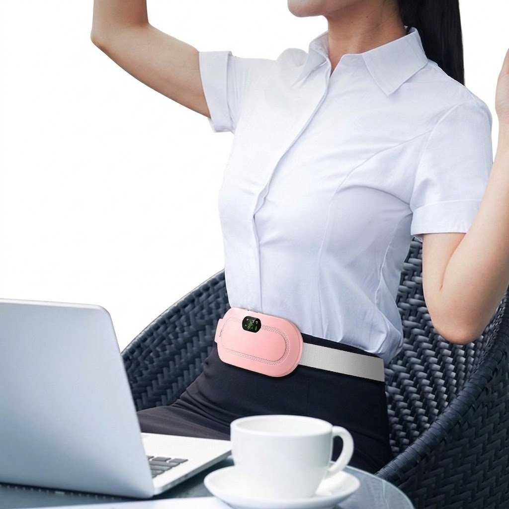 Warm Palace Belt | Menstrual Relief Heating Belt | Period Solution | Portable Heat Therapy Device | Women's Period Comfort Belt | ISMT260804A264