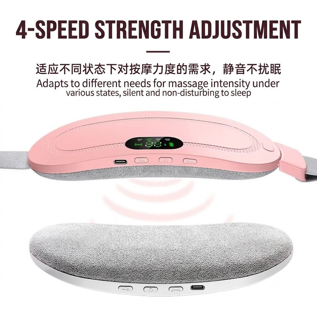 Warm Palace Belt | Menstrual Relief Heating Belt | Period Solution | Portable Heat Therapy Device | Women's Period Comfort Belt | ISMT260804A264