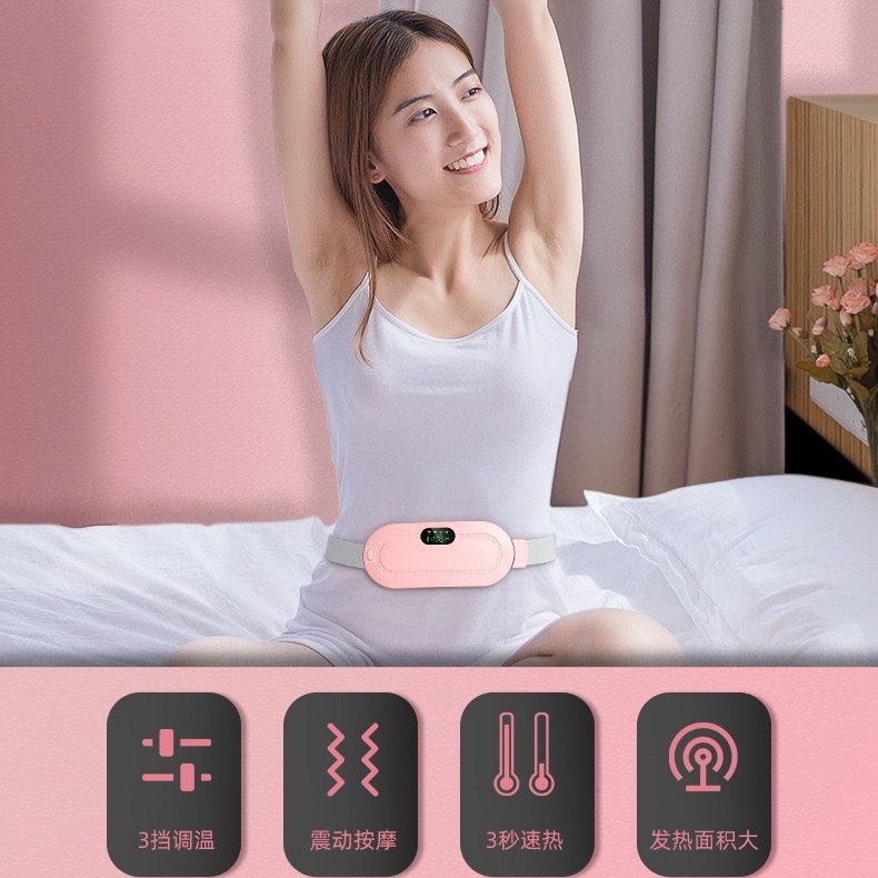 Warm Palace Belt | Menstrual Relief Heating Belt | Period Solution | Portable Heat Therapy Device | Women's Period Comfort Belt | ISMT260804A264
