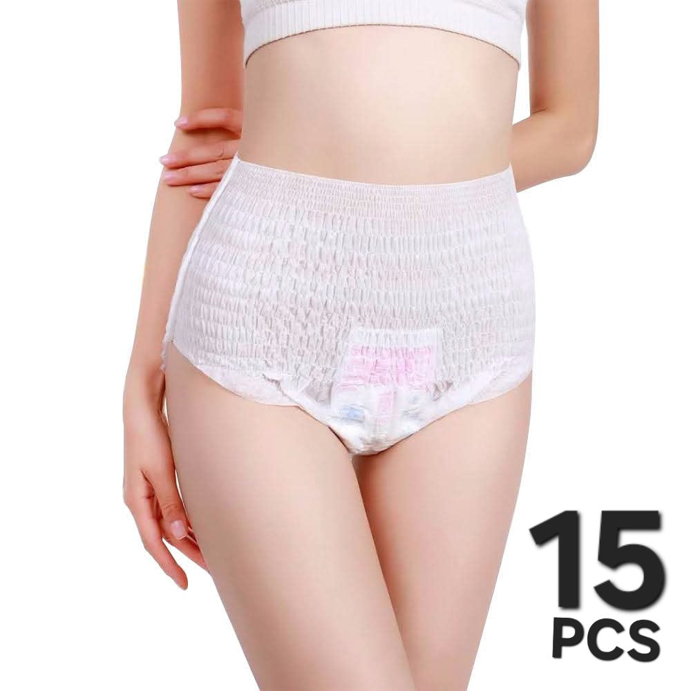 Sanitary Napkin Pants | 3 Packet 15 PCS | Disposable Menstrual Pants | Period | ISMT250726766 Combo Offer