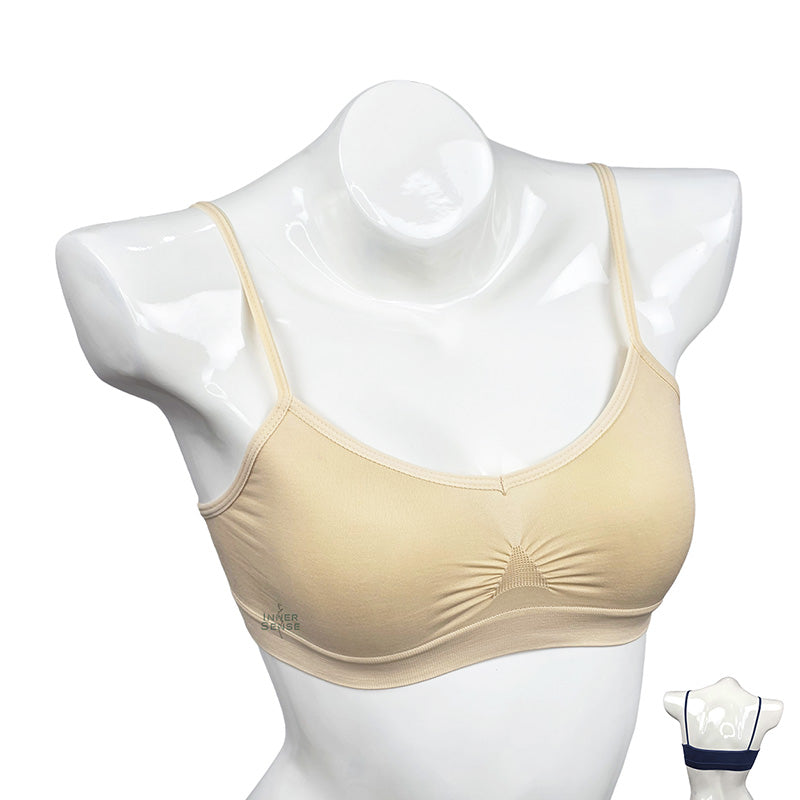 LIERMEI Seamless Tank Top Bra Comfort Fit | Recommended Bra Size 30–34 | Lightweight | Wireless Daily Innerwear | CT260223996