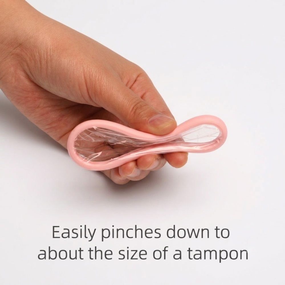 Disposable Menstrual Disc 3 PCS Set (Comfort  Period Protection Edition) | Soft Flexible Fit | Leak Protection | Single Use | ISMT260716A207