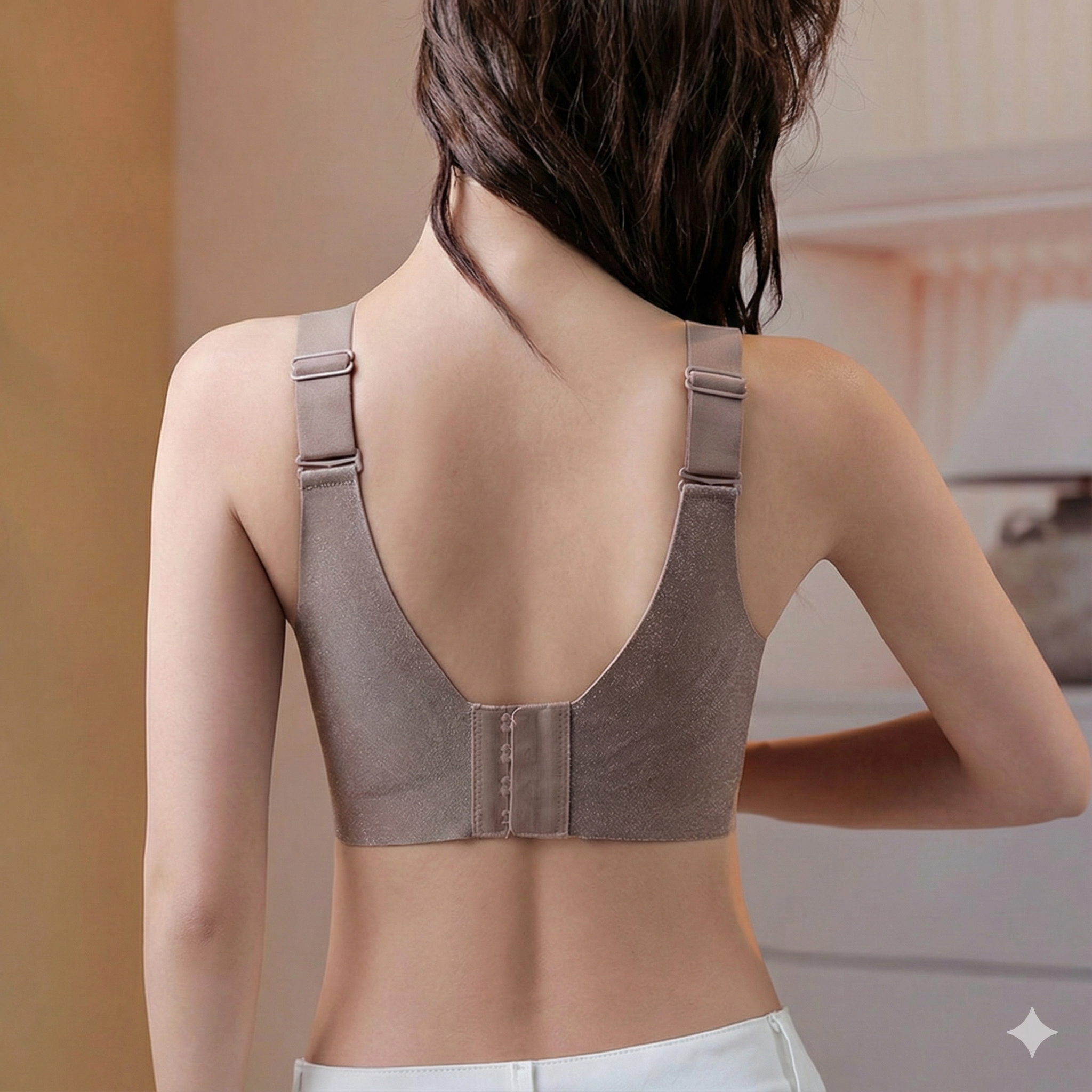 QURI Plus Size Ultra-Thin Traceless Rabbit Ear Full Cup Bra Breathable | Large Chest Support | Gather-Up | Paramammary Breast Cover | Chubby Girl Friendly | China Imported | CB251221884