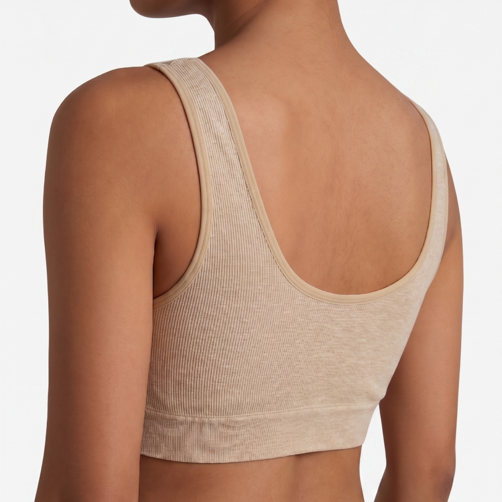 DYLA Oxygen Beauty Wireless Bra (Plus Size) Fixed Cup | Beautiful Back | Wide Shoulder Strap | Anti-Slip | All-Day Comfort | CT260120935