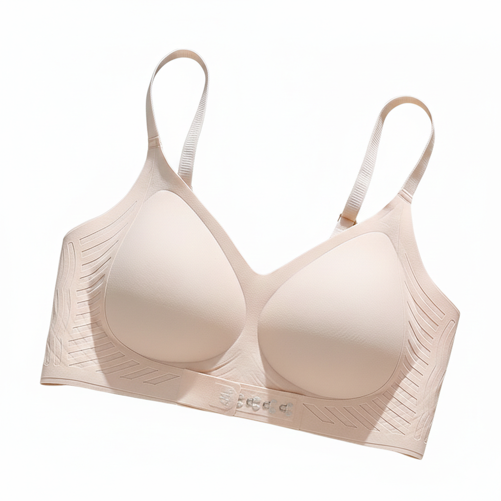 MORA Front-Button Push-Up Adjustable Bra (Wire-Free) Anti-Expansion Support | CUP B C | Breast Shaping | Anti-Sagging Daily Comfort | CB260217987