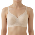 NEXI Ultra-Thin Crystal Cup Seamless Bra (Beautiful Back) Thin &amp; Cool | Big Chest Small Look | Breathable | Seamless | Daily Comfort | CB260127948