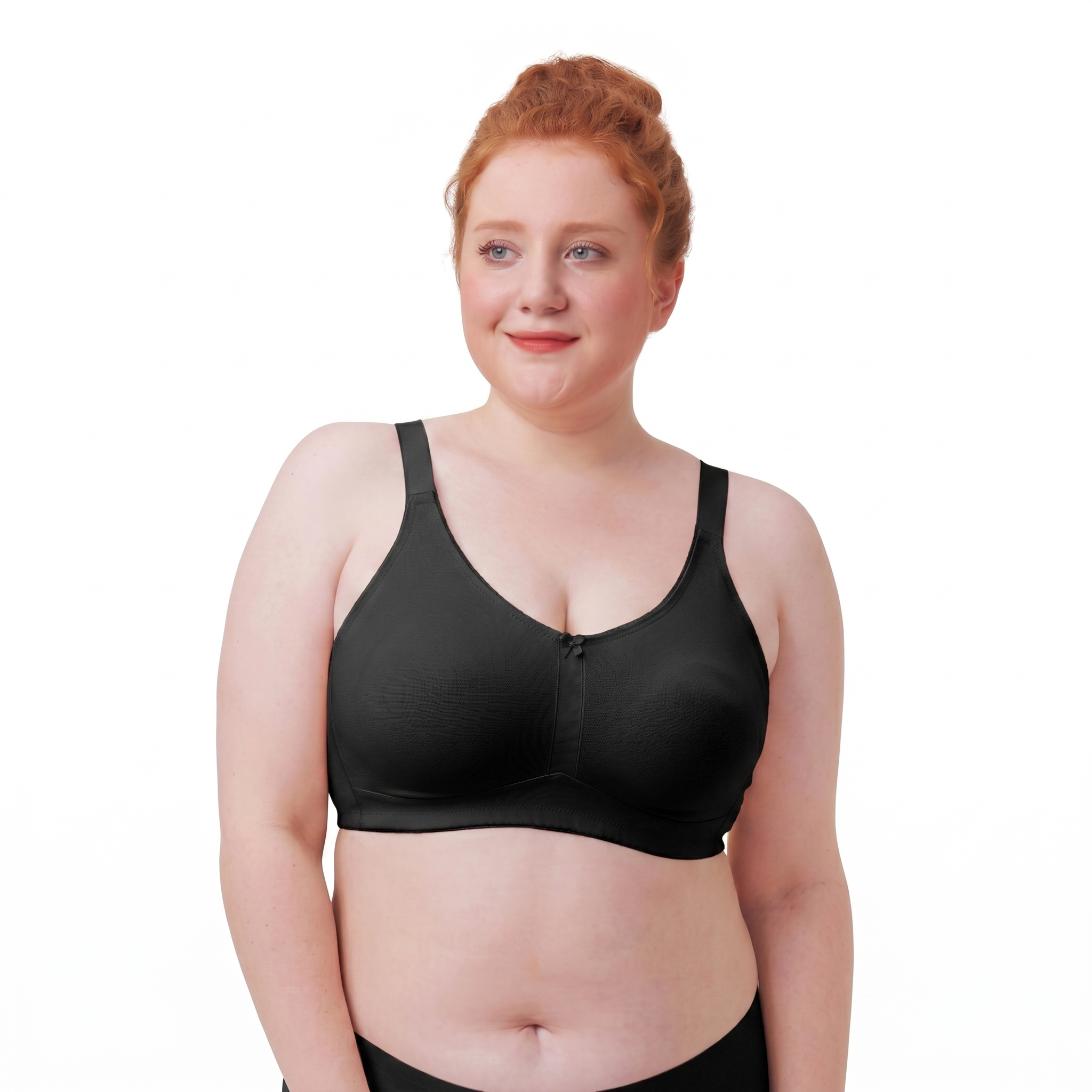 ROSA Plus-Size Minimizer Bra (Large Bust Edition) | D Cup | 3 Hook | Side Breast Control | Adjustable Support | Comfortable Daily Fit | CB260516A123