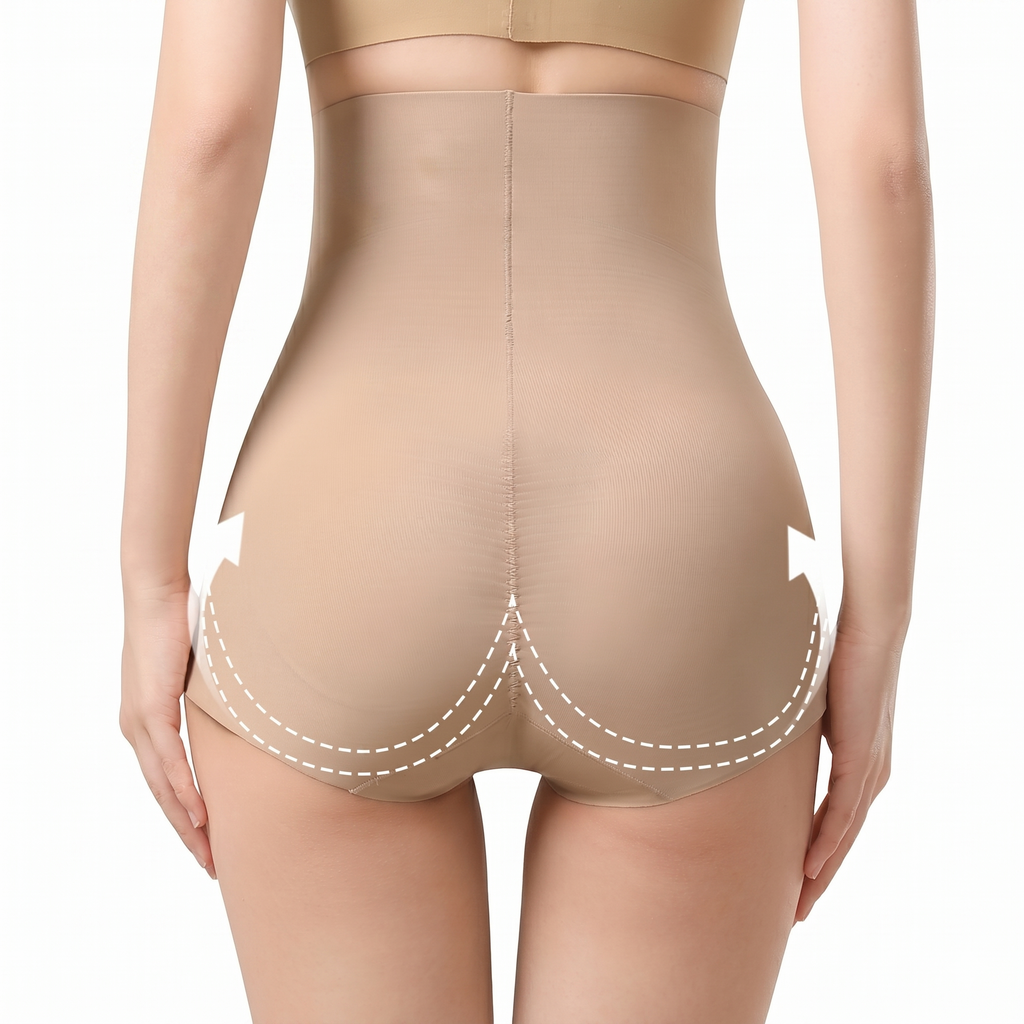 Tummy Control Shapewear Segmented Compression Seamless Butt Lift | High Waist Support | Premium Daily Comfort | ISHR260520A131