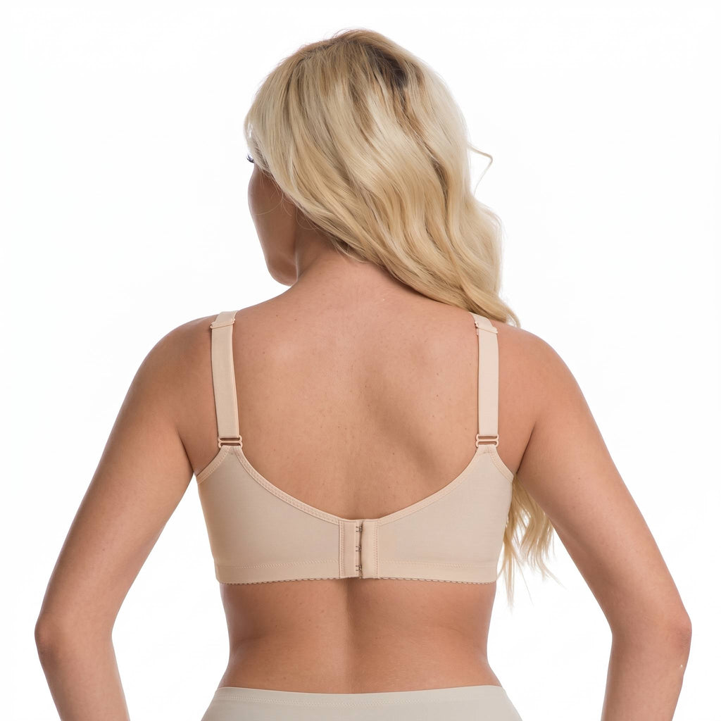 ELVA Adjustable Push-Up Support Bra (Large Size Edition) | Cup C D | 3 Hook | Adjustable Wire | Lightweight Daily Wear | CB260521A133