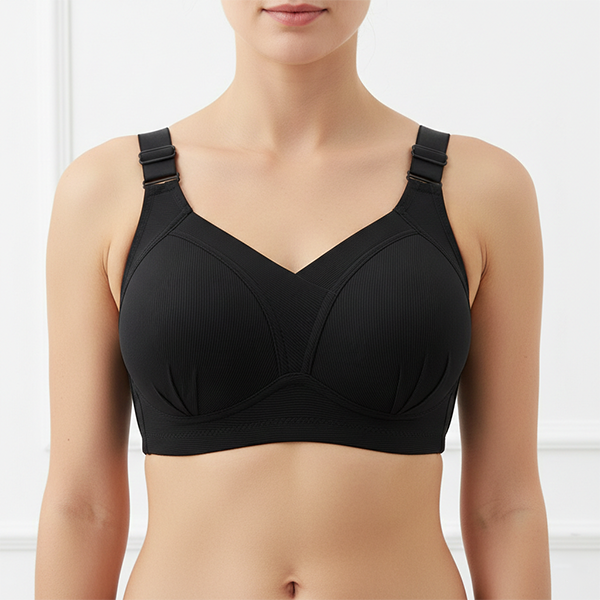 MILO American Back-side Paramelia Plus Size Women's Non-Steel Ring Anti-running Light Anti-Sagging Underwear Bra | CB250731776