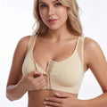 JIKA Large Size Full Support Bra (Push-Up Edition) | No Steel Ring | No Pad | Full Support Sports Vest Bra | Comfortable Body Shaping | CB260617A150