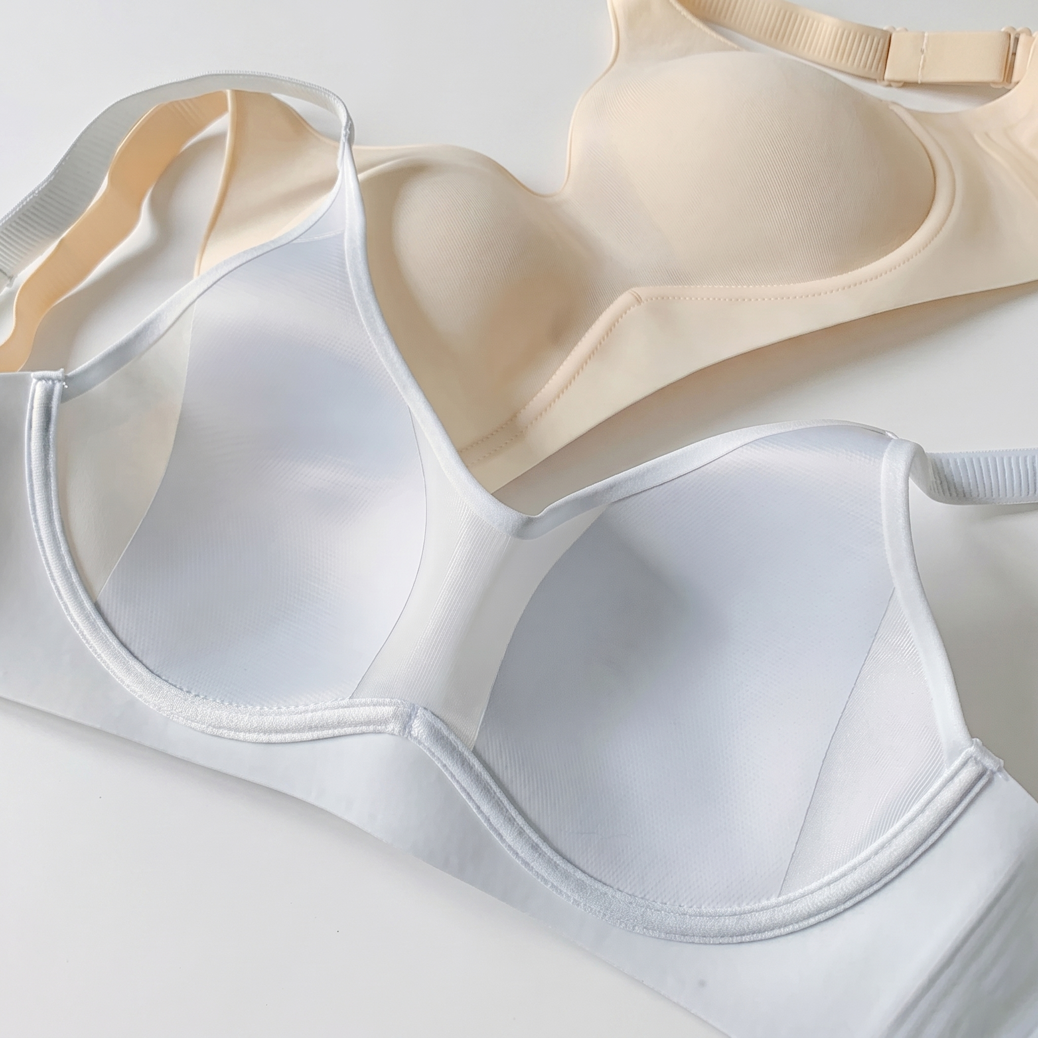 ANIE Plus-Size Beautiful Back Bra (Summer Thin Edition) | Cup C&nbsp; D | 3 Hook Push-Up Lift | Side Support | Anti-Sagging Breathable Comfort | CB260428A088