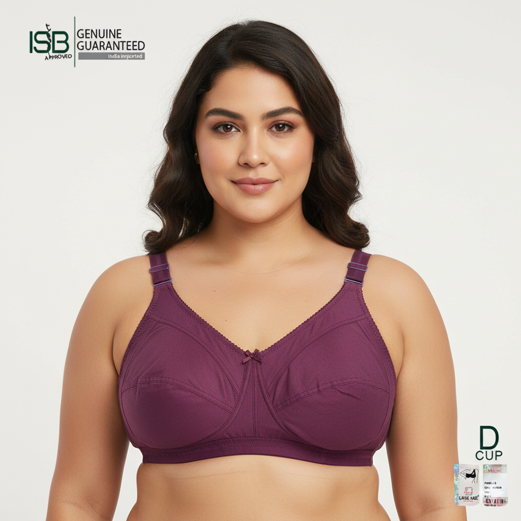 LIKE ME PAMELA Daily use BRA | D Cup | 3 Hook | | Indian Imported | ISB Approved Genuine Guaranteed | IB251103857