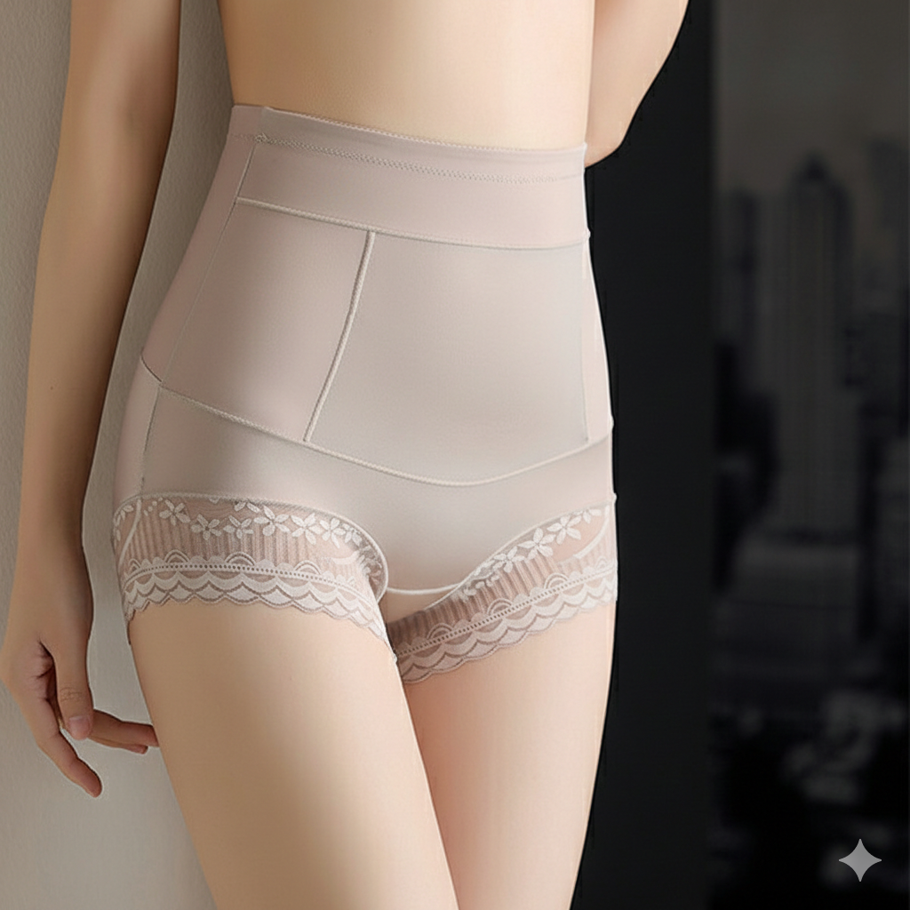 Light Luxury High-Waist Tummy Control Shapewear Pant Cross-Pressurized Support | Butt-Lifting | Postpartum Recovery | Smooth Body Shape | ISHR260130955
