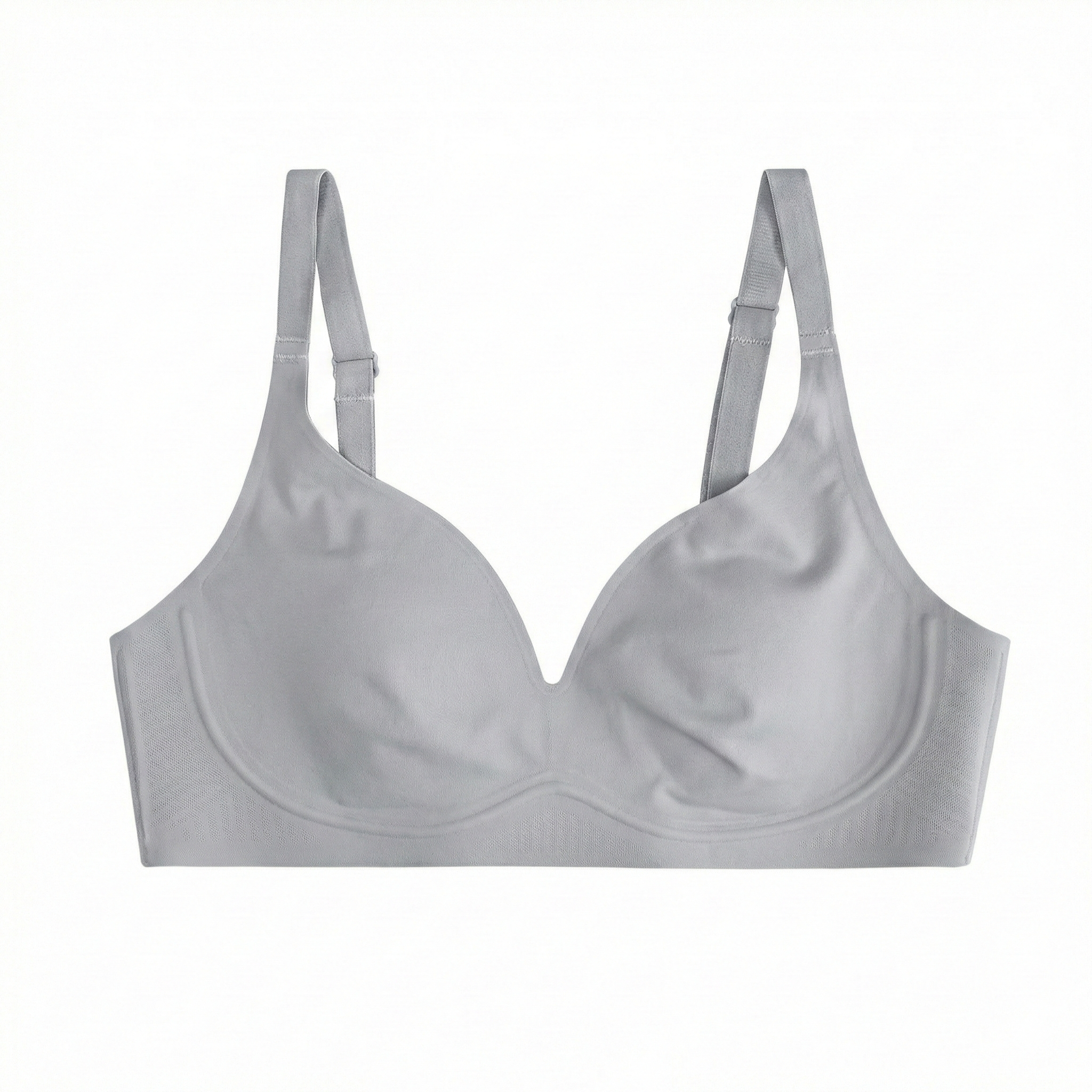 LYNO Japanese Style Crystal Cup Ultra-Thin Seamless Bra Rabbit Ear Cup | Big Chest Small Look | Anti-Sagging | Breathable Summer Comfort | CB260124944