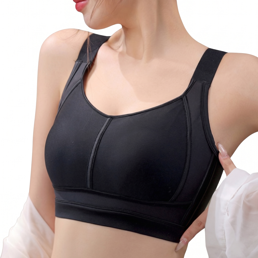 EYNA Seamless Full-Cup Support Bra (Large Size Edition) | Cup D | 4 Hook  Thin Adjustable Design | Breast-Retracting | Anti-Sagging Comfort | CB260510A118