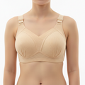 MILO American Back-side Paramelia Plus Size Women's Non-Steel Ring Anti-running Light Anti-Sagging Underwear Bra | CB250731776